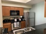 The Apartment has 2 Kitchens.  The Main Kitchen with Full Size New Stainless Appliances 